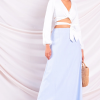 BLUE MAXI SKIRT