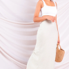 BEIGE MAXI SKIRT