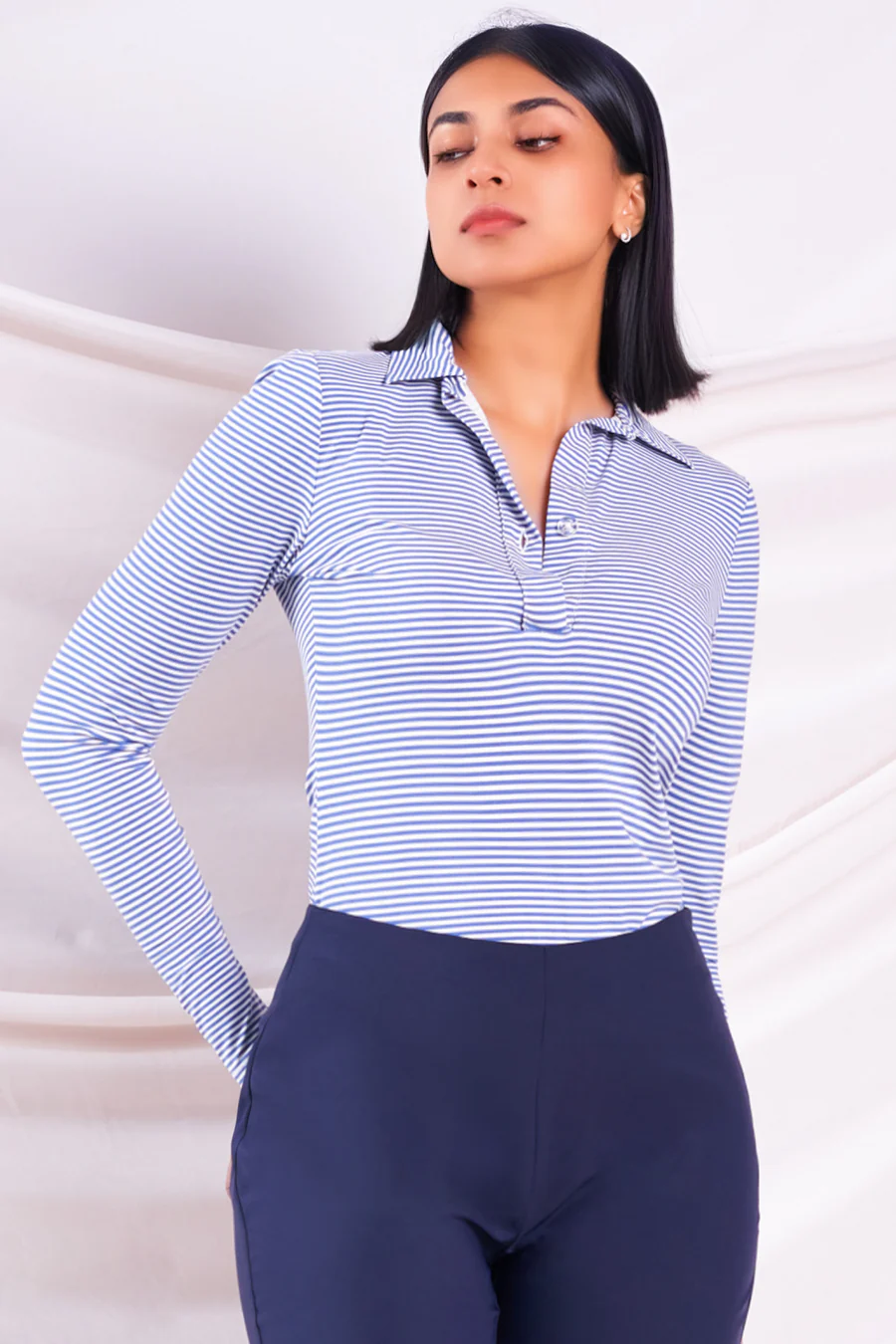 BLUE STRIPE SHIRT